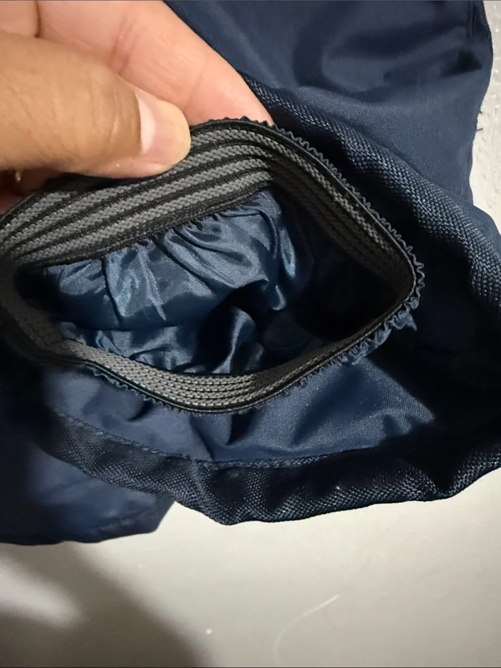 Children's Navy Snow Bibs with Adjustable Straps